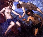 Jacopo Tintoretto Bacchus und Ariadne oil on canvas
